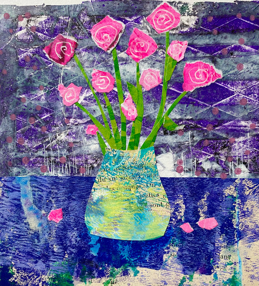 Spring Flowers in Vase