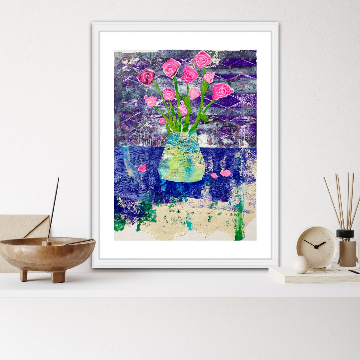 Spring Flowers in Vase