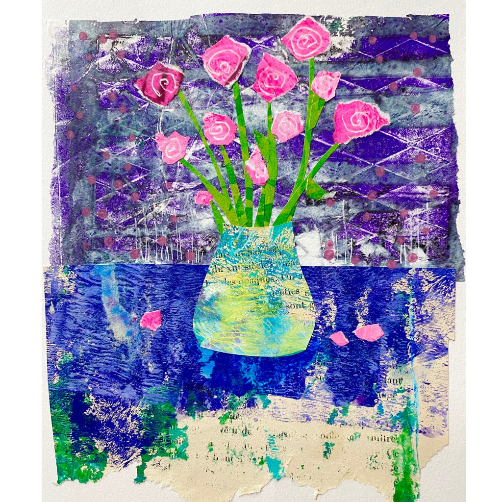 Spring Flowers in Vase